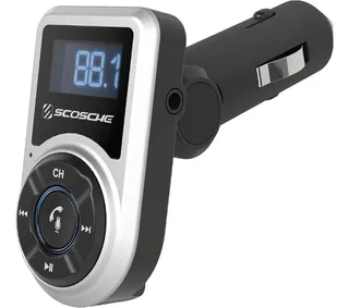 Scosche Kit Carregador P/ Carro Usb Transmissor Fm Bluetooth