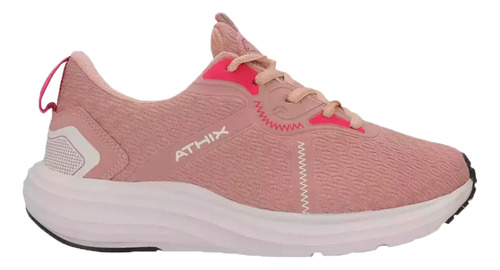 Zapatillas Athix Running Mujer Sparky Rosa Ras