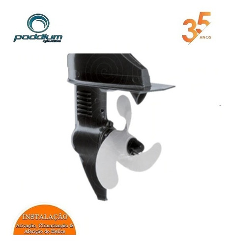 Imagem 3 de 8 de Motor De Popa Yamaha 2t 4hp Cmhs Poddium Náutica + Frete E/t