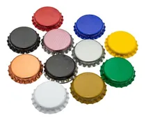 Comprar 1000 Tampinhas Pry Off Rolhas Metálicas Kit Diversas Cores 