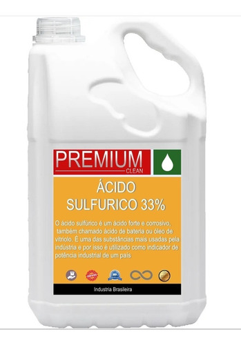 Ácido Sulfurico 98% 5 Litros