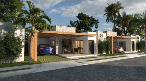 Venta De Villas Económicas En Punta Cana 120mts De Construcción 180mts De Solar  2 Habitaciones  2 Baños  2 Parqueos (marquesina Para 2 Vehículos) Habitación Principal Con Baño Y Closet Sala Cocina 