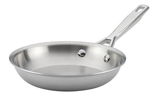 Anolon Triply Clad French Skillet En Acero Inoxidablefry Pan
