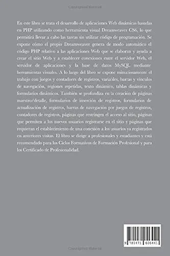 Dreamweaver Cs 6 Desarrollo De Paginas Web Dinamica, De Perez. Editorial Scientific Books En Español