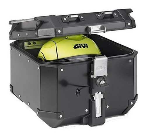 Baul Givi Aluminio 42 Lt Top Case Motoscba P