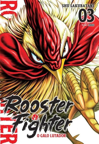 Rooster Fighter O Galo Lutador 3! Mangá Panini! Novo Lacrado