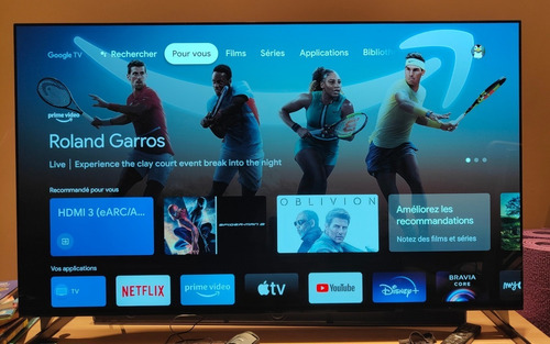 Imagen 3 de 3 de Sony - 65 Class A8h Series Oled 4k Uhd Smart Android Tv