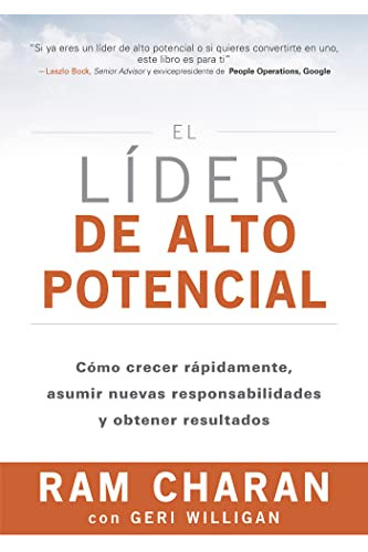 Libro El Líder De Alto Potencial De Ram Charan, Geri Williga