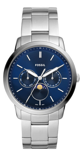 Relógio Fossil Masculino Fossil Prata