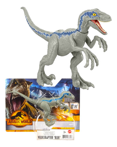 Dinosaurio Velociraptor Blue Jurassic World 