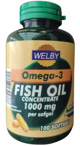 Omega 3 Concentrado Fish Oil - Unidad a $600
