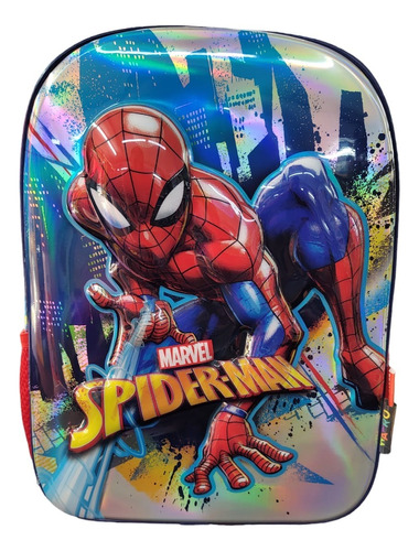 Mochila Spiderman Espalda 14 Pulgadas Original Jeg 11731