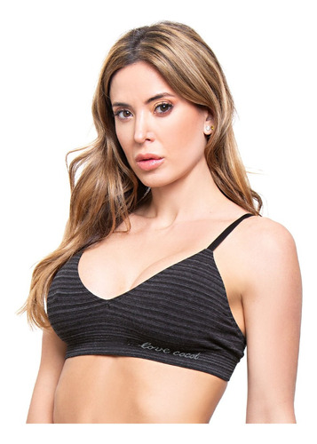 Corpiño Top Raye Sin Costura Cocot Art 6798