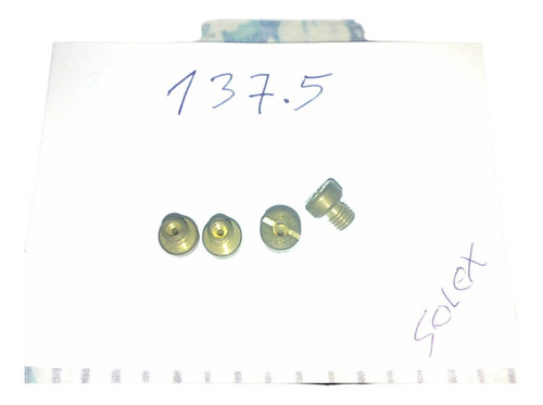 Gicle Solex 137,5...(((rosca 5mm)))