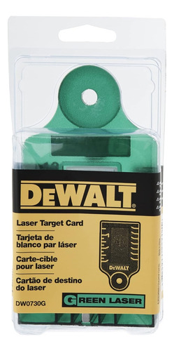 Tarjeta De Mira Dewalt Dw0730g (Usado)
