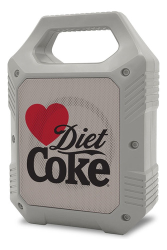 Bocina Bt Coca-cola Color Gris