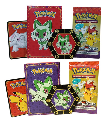 Tarjetas Pokémon Colección Completa Mcdonald's Caja Pikachu
