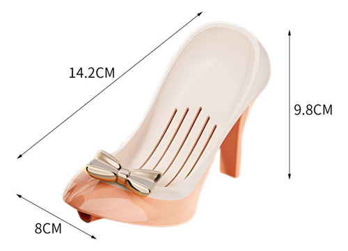 Estuche Multifuncional Con Forma De Zapato Con Tacón Para Ja