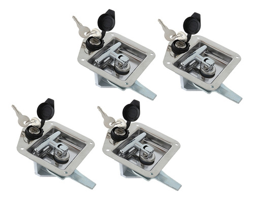 4 Piezas / Rv / Camper Bloqueo Plegable- Acero Inoxidable