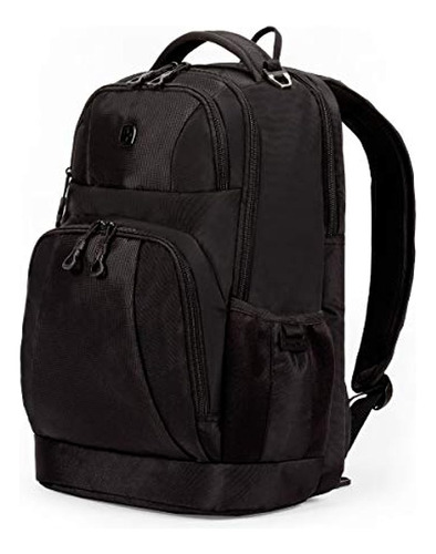 Swissgear 5698 Laptop Backpack, Black, 17 I