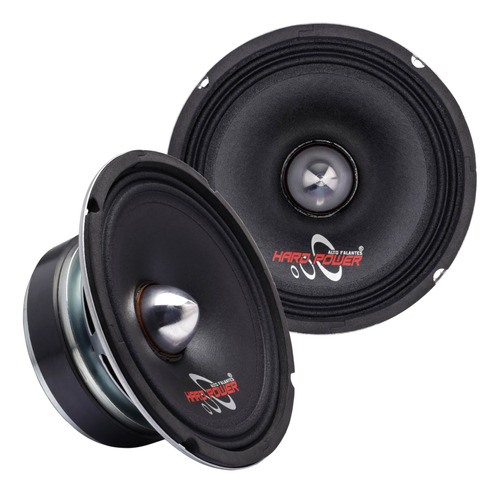 Woofer Medio Hard Power 6 Pulgadas 4 Ohms 250w Rms 250mb Pa