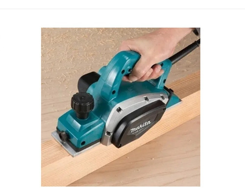 Plaina Eletrica Makita 82mm M1902 Cor Azul-turquesa