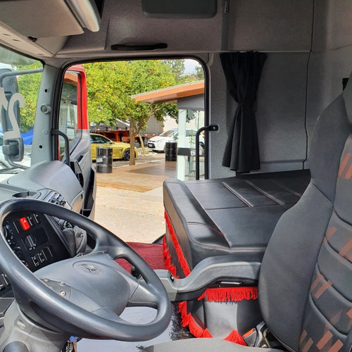 Imagem 8 de 15 de Caminhão Mb Axor 2544 2021 Cavalo 6x2 Trucado Baixo Km
