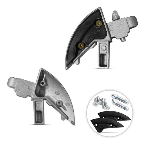 Imagem 4 de 5 de Kit Cantoneira Angular 18º Capota Ff Flash Cover Ah1104