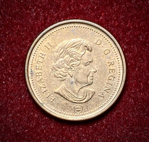 Moneda 1 Centavo Canada 2007 Km 490 Elizabeth 2