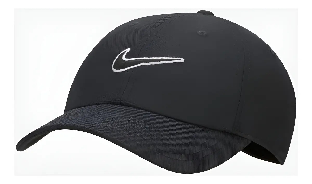 Boné Nike Club Swoosh Unissex Cor Preto Tamanho G/gg