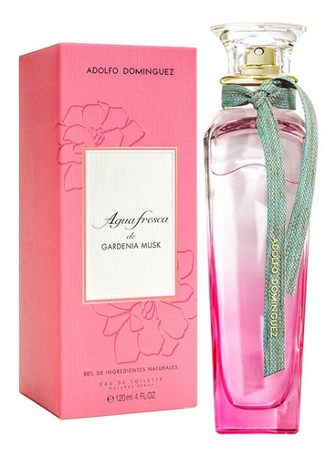 Imagen 1 de 5 de Perfume Adolfo Dominguez Agua Fresca Gardenia Musk 120ml