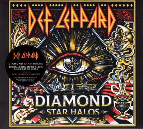 Def Leppard Diamond Star Halos Disco Cd 17 Canciones