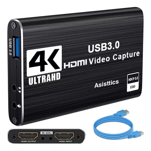 CAPTURADORA DE VIDEO USB 3.0 4K FULL HD – DigitalServer
