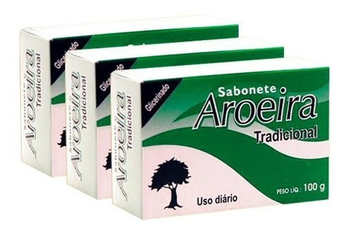 5 Barras De Sabonete Aroeira Adstringente