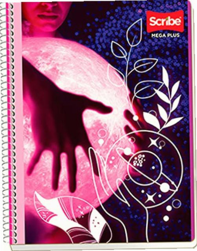 Scribe, Mega Plus, Cuaderno Profesional Espiral Sencillo De