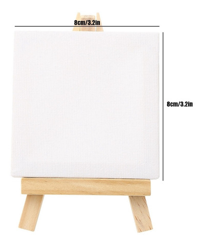 Mini Juego De Caballete De Madera Para Pintura Artística, Di