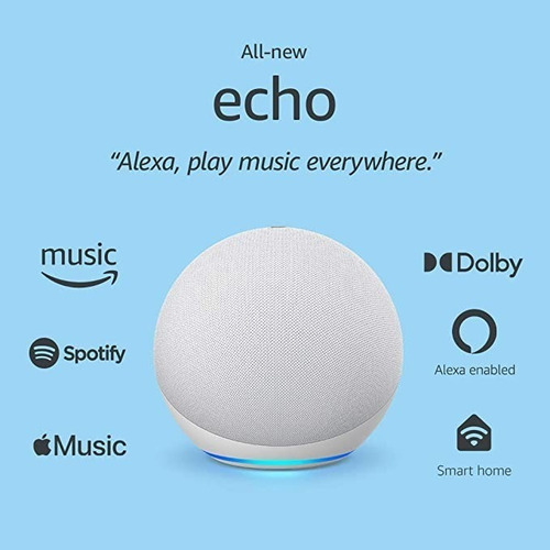 Imagen 3 de 7 de Amazon Nuevo Echo 4 Gen Smart Home Hub, Alexa Sonido Premium