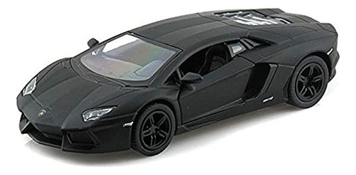 Auto A Escala Lamborghini Matt Black Aventador Lp 7004