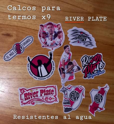 Calcos X9. River Plate