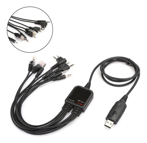 Cable De Programación De Radio Usb 8 En 1 Para/quanshengcn/t
