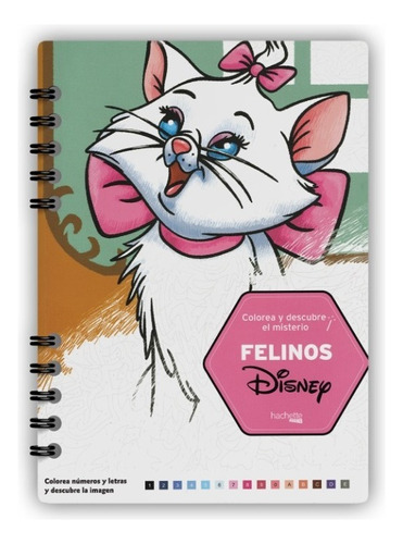 Colorea Y Descubre El Misterio Disney: Felinos