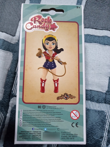 Funko Rock Candy Wonder Woman Bombshells Mujer Maravilla (Usado)