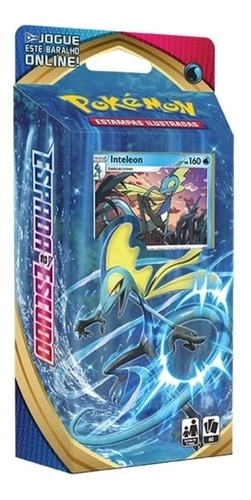 Kit 3 Decks Pokémon Espada E Escudo Inteleon Cinderace Rilla