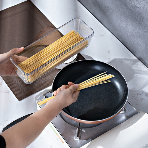 Contenedor De Espaguetis Para Alimentos, Caja De Almacenamie