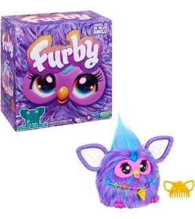 Furby Peluche Interactivo Animatrónico Color Morado