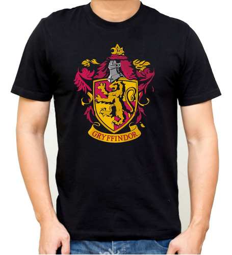 Remera Harry Potter Hogwarts Camiseta Gryffindor