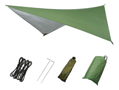 Carpa Lona Grande Camping Senderismo Tierra Tela Clavos