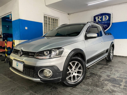 Imagem 1 de 15 de Volkswagen Saveiro 1.6 Cross Ce Manual 2014 Prata