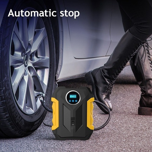 Imagen 6 de 10 de Compresor De Aire Portátil Digital 12v Todo Neumático