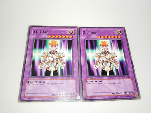 Yugioh  2x  St. Joan